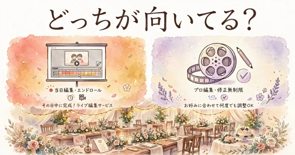 ココロスイッチと京都エタニティのエンドロールムービー比較